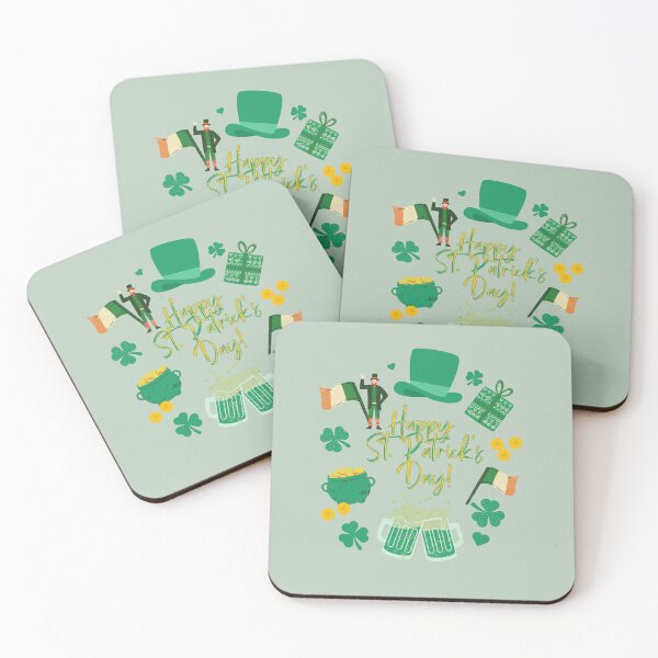 Item preview, Happy St.Patrick's Day! Funny shamrocks. designed and sold by sirilakk.