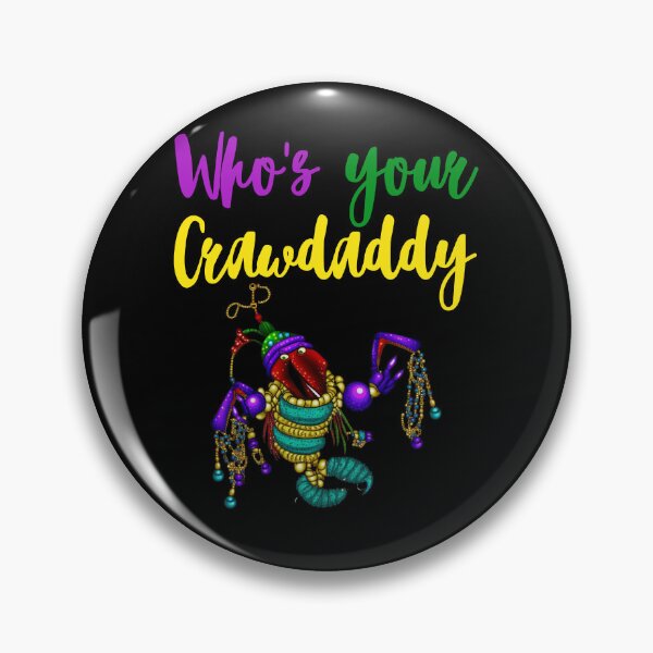 Item preview, Whos Your Crawdaddy Crawfish Jester Beads Funny Mardi Gras T-Shirt designed and sold by Modern Outlet  ⭐⭐⭐⭐⭐.