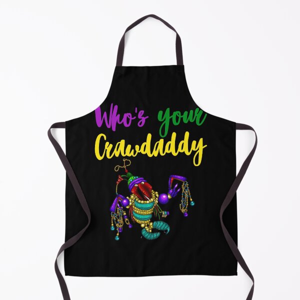Item preview, Whos Your Crawdaddy Crawfish Jester Beads Funny Mardi Gras T-Shirt designed and sold by Modern Outlet ⭐⭐⭐⭐⭐.