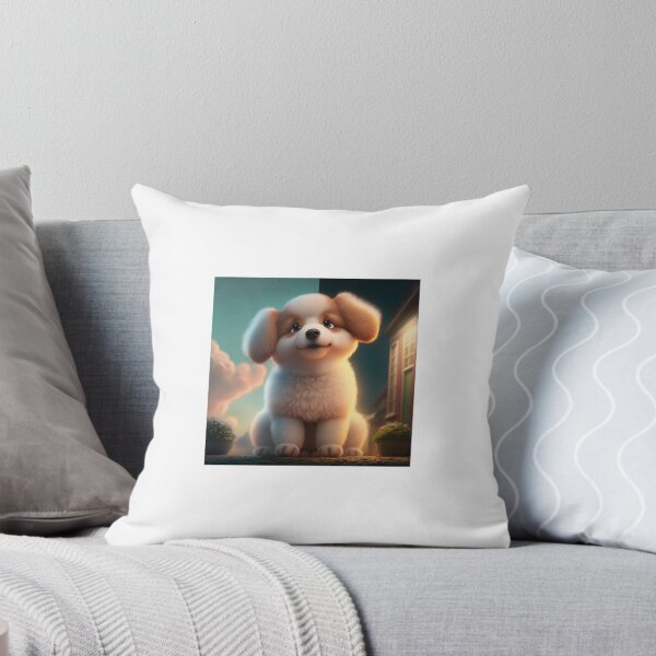 Item preview, Cute Dog in the Village designed and sold by 361office.