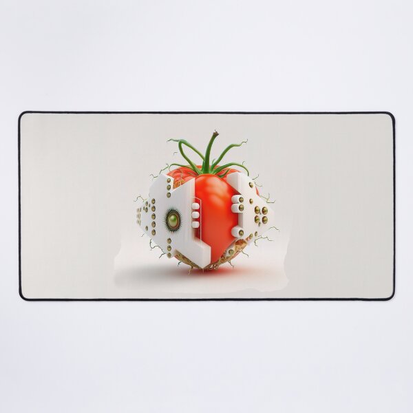 Item preview, Technology automation of agriculture robot harvest tomato in white background designed and sold by One Piece Bounty Poster.
