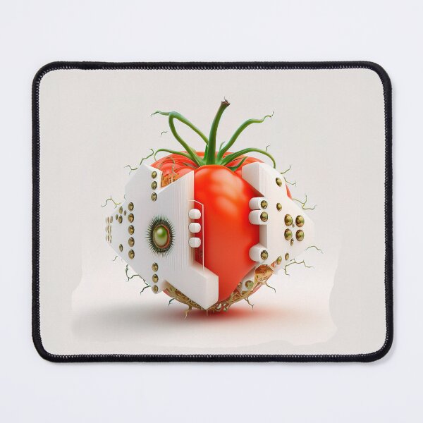 Item preview, Technology automation of agriculture robot harvest tomato in white background designed and sold by One Piece Bounty Poster.
