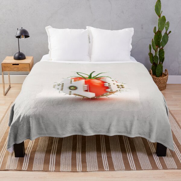 Item preview, Technology automation of agriculture robot harvest tomato in white background designed and sold by One Piece Bounty Poster.
