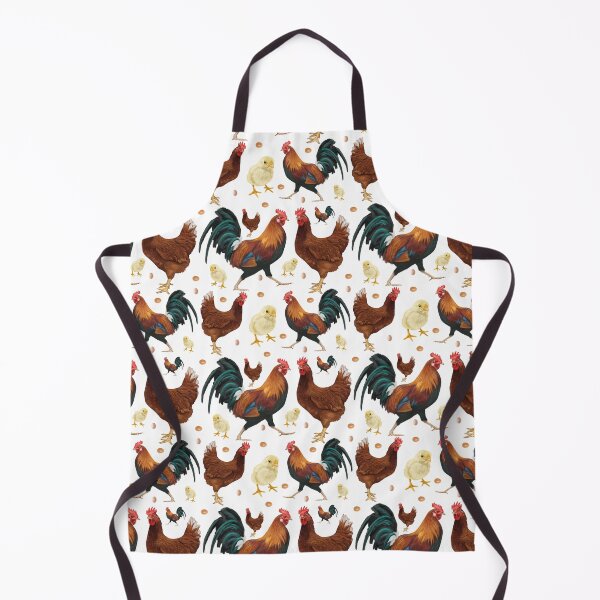 Item preview, Rooster, hen, chicken, egg pattern designed and sold by HayesAtHome.