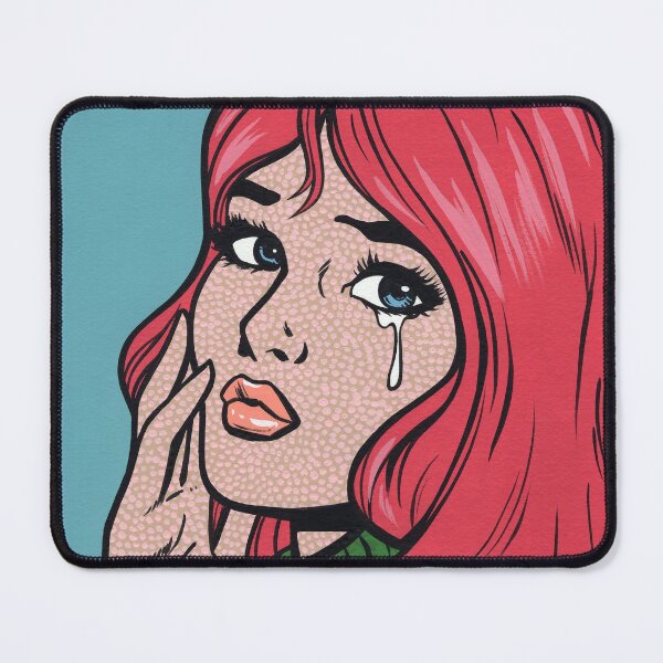 Item preview, Pink Crying Comic Girl designed and sold by turddemon.
