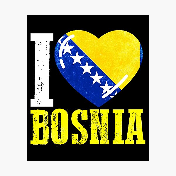 Artikelvorschau, Ich liebe Bosnien entworfen und verkauft von Mila1946.