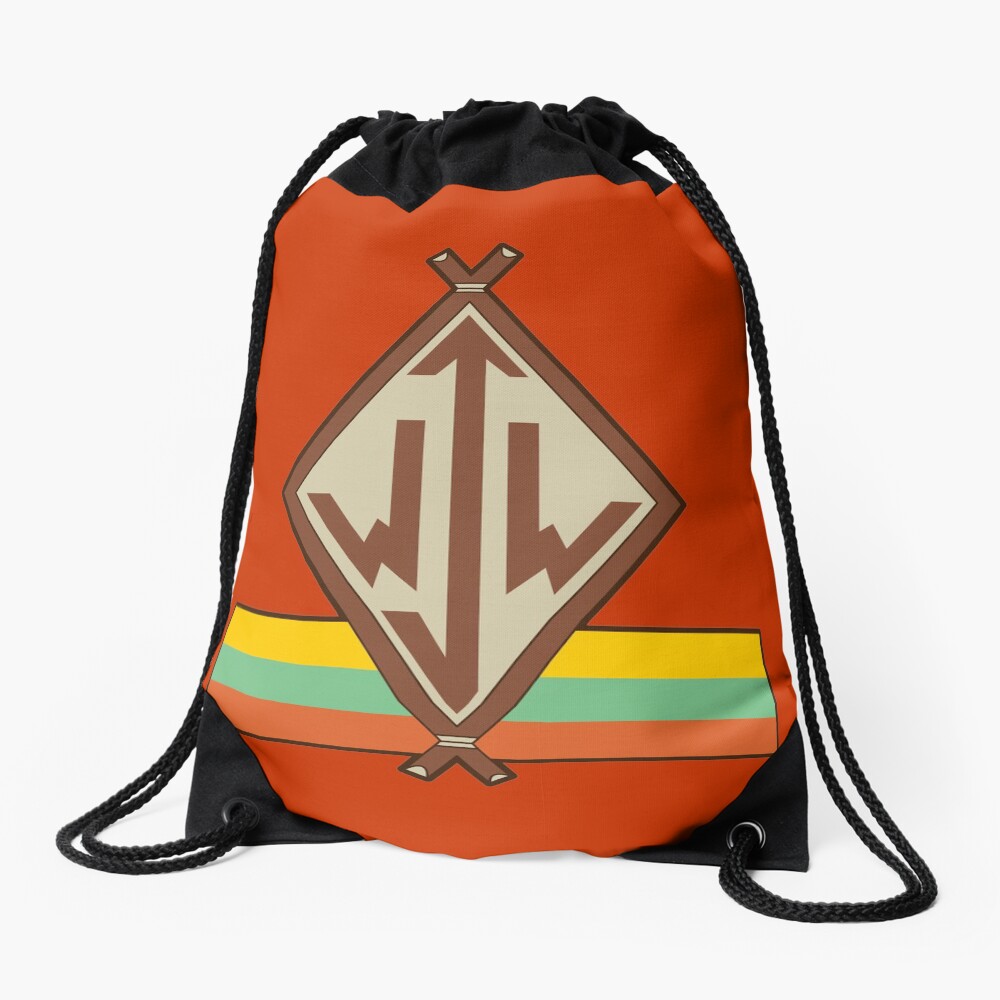 Junior Woodchuck Logo Drawstring Bag