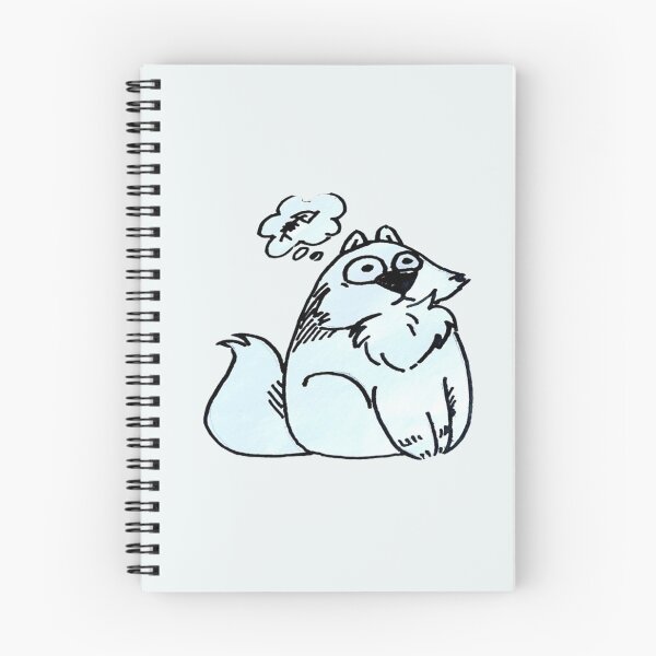 Item preview, Hand-drawn Ink Art. Fun Cat' Story. Blue Cat Thoughts designed and sold by DigiPicStock.