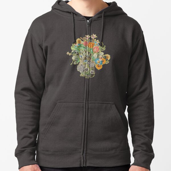 Organic Heart Zipped Hoodie