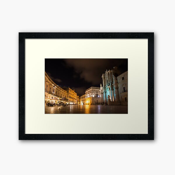 Item preview, Aristocratic Square - Piazza Duomo in Ortygia, Syracuse, Sicily designed and sold by Georgia Mizuleva.