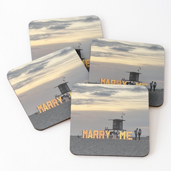Item preview, Marry Me sign on beach, lighted Marry me, greeting card, gift for girlfriend, lighted beach sign  designed and sold by LuluLaRock.