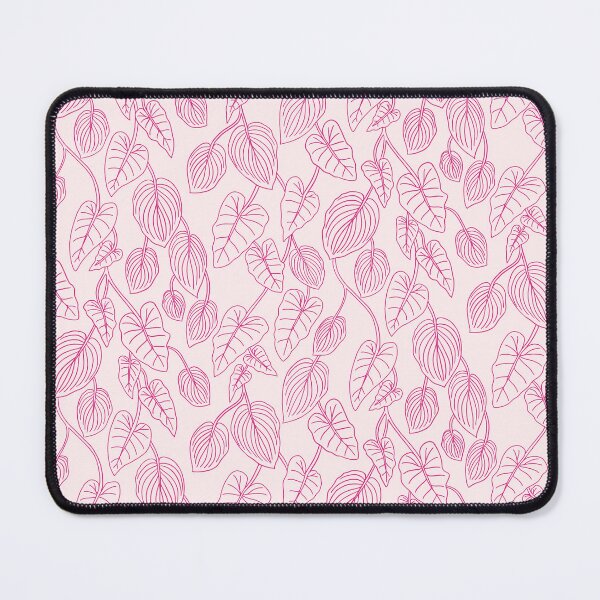 Item preview, Rainforest Leaves in pink and fuchsia designed and sold by Ellie Pankhurst.