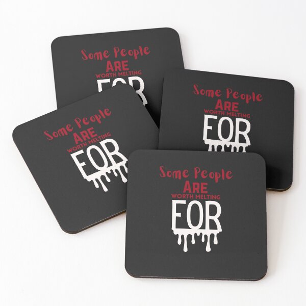Item preview, Some people are worth melting for | Text art design designed and sold by egilsee.