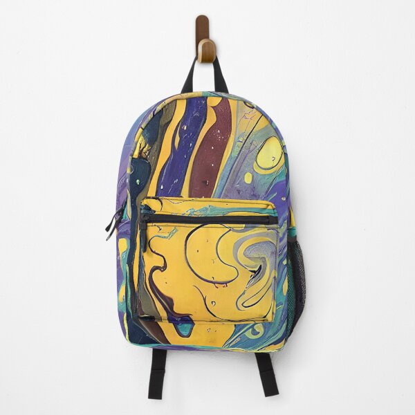 Item preview, Purple and yellow abstract water blend designed and sold by ibelieveimages.