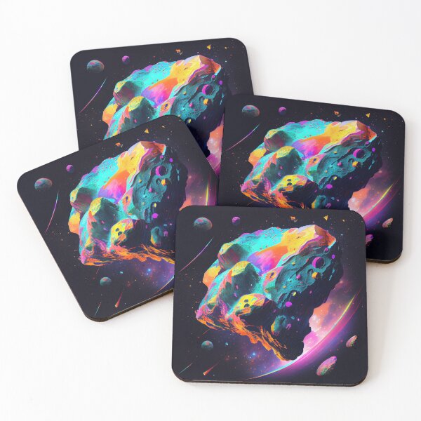 Item preview, Galactic Neon Asteroid designed and sold by mcmtdesigns.