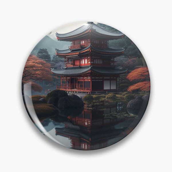 Item preview, Peaceful Japan designed and sold by LoveyDesign.