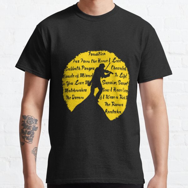 Fiddler on the Roof - Cutout Classic T-Shirt