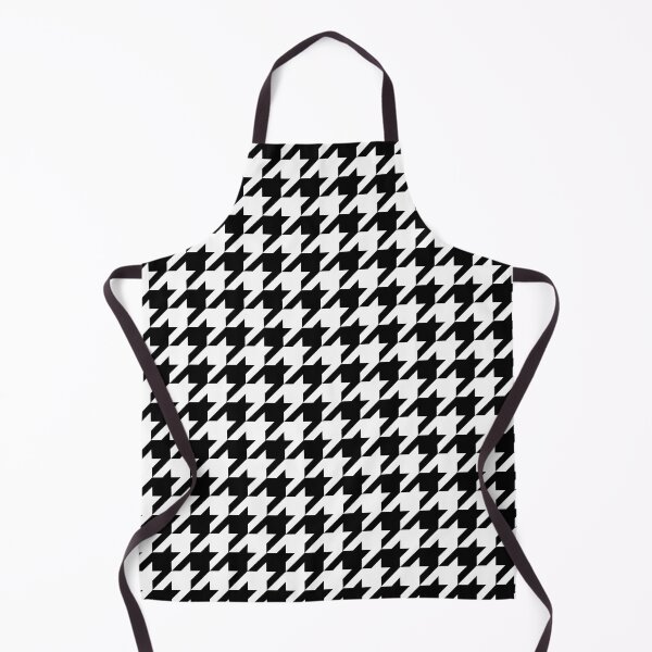 Item preview, Black and White Houndstooth Check designed and sold by Packrat.