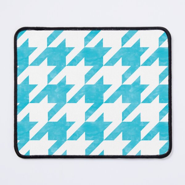 Item preview, Blue and White Houndstooth Check designed and sold by Packrat.