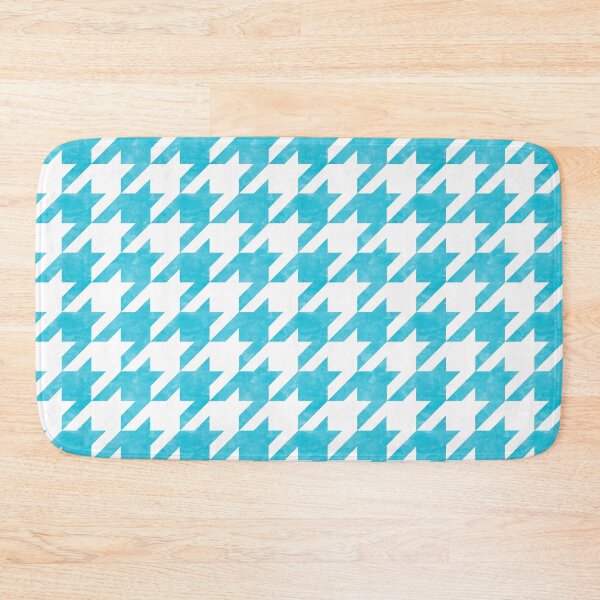 Item preview, Blue and White Houndstooth Check designed and sold by Packrat.