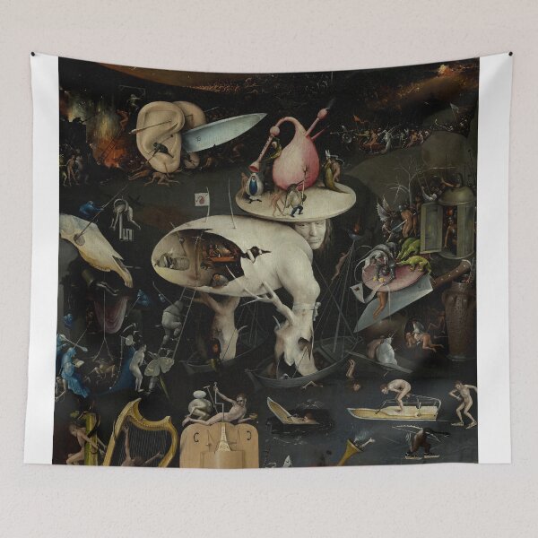 Item preview, Hieronymus Bosch - Garden of Earthly Delights - panel 3 designed and sold by bascule.
