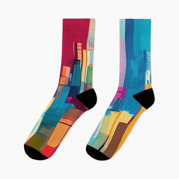 Artikelvorschau, Abstract colorful city entworfen und verkauft von ibelieveimages.