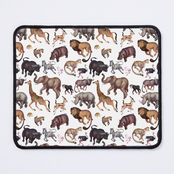Item preview, Cozy Savanna Animals Pattern designed and sold by Phoenix of Starlight.