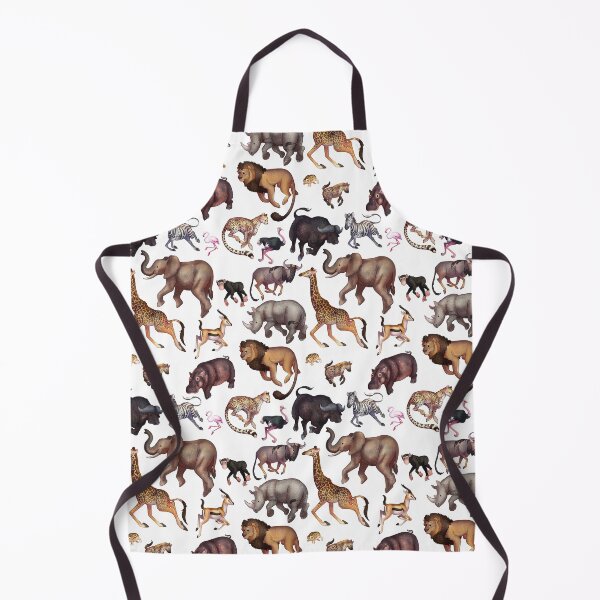 Item preview, Cozy Savanna Animals Pattern designed and sold by Phoenix of Starlight.