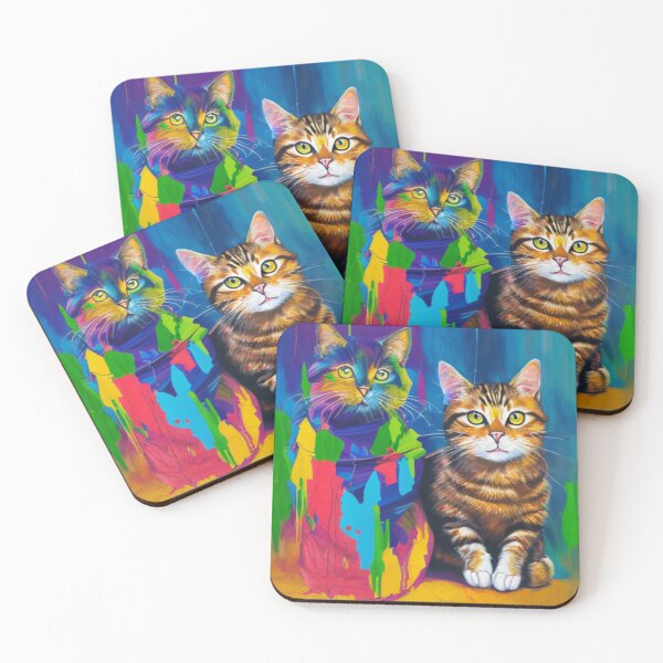 Item preview, Cat Painting designed and sold by HOMEDESIGNPRINT.