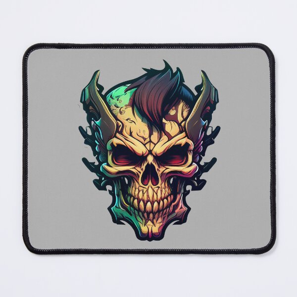 Item preview, Evil Skull Character designed and sold by BoneyardGrafix.