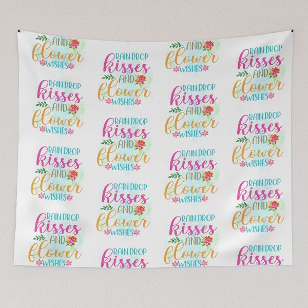 Item preview, Raindrop Kisses Flower Wishes I  Spring Decor designed and sold by younghopes.