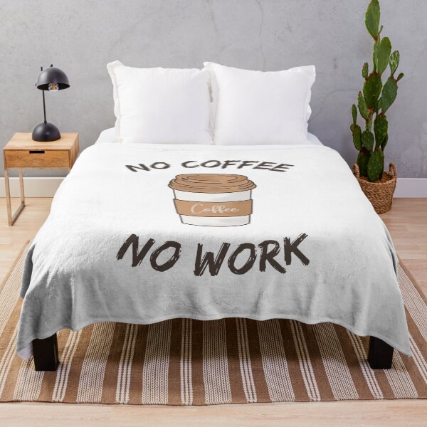 Item preview, No Coffee No Work designed and sold by MoaaStore.