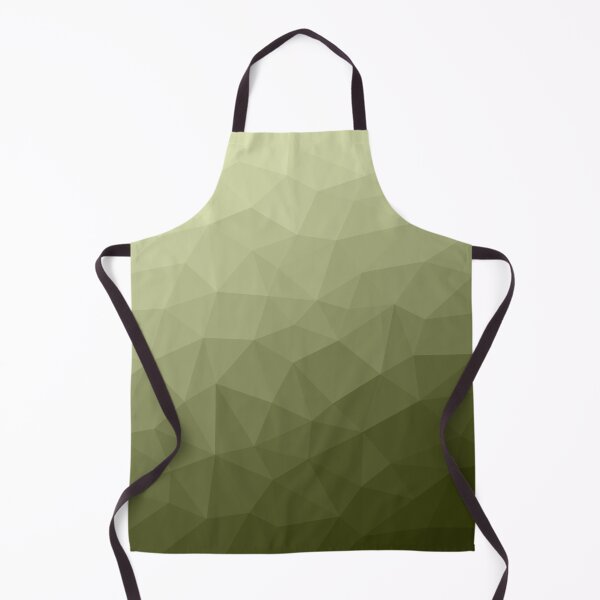 Item preview, Army green gradient geometric mesh pattern triangles ombre cool lighter version designed and sold by PLdesign.