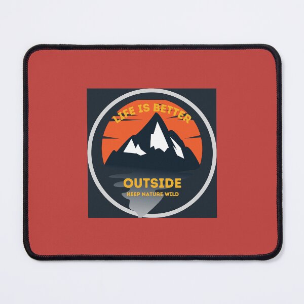 Item preview, Life is Better, Cool Helmet Stickers, Outdoor Adventures, I Love The Outdoors, Hiking, The Great Outdoors designed and sold by CapturedByeJ.