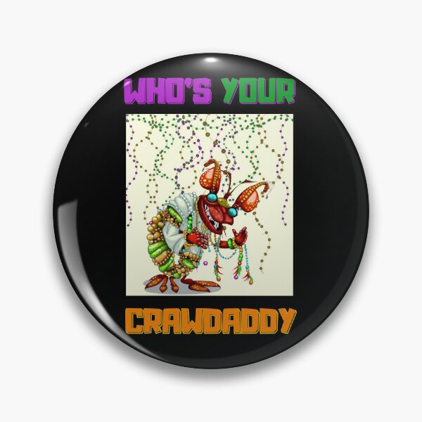 Item preview, Whos Your Crawdaddy Crawfish Jester Beads Funny Mardi Gras T-Shirt designed and sold by Modern Outlet  ⭐⭐⭐⭐⭐.