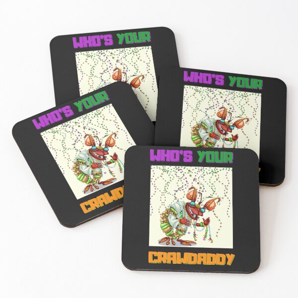 Item preview, Whos Your Crawdaddy Crawfish Jester Beads Funny Mardi Gras T-Shirt designed and sold by Modern Outlet  ⭐⭐⭐⭐⭐.