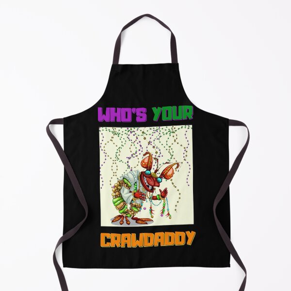 Item preview, Whos Your Crawdaddy Crawfish Jester Beads Funny Mardi Gras T-Shirt designed and sold by Modern Outlet ⭐⭐⭐⭐⭐.