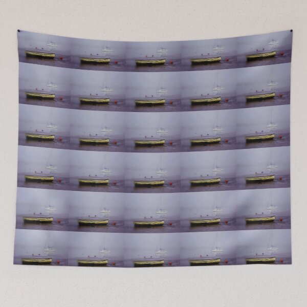 Item preview, Mist coming into Topsham designed and sold by Charmiene Maxwell-Batten.