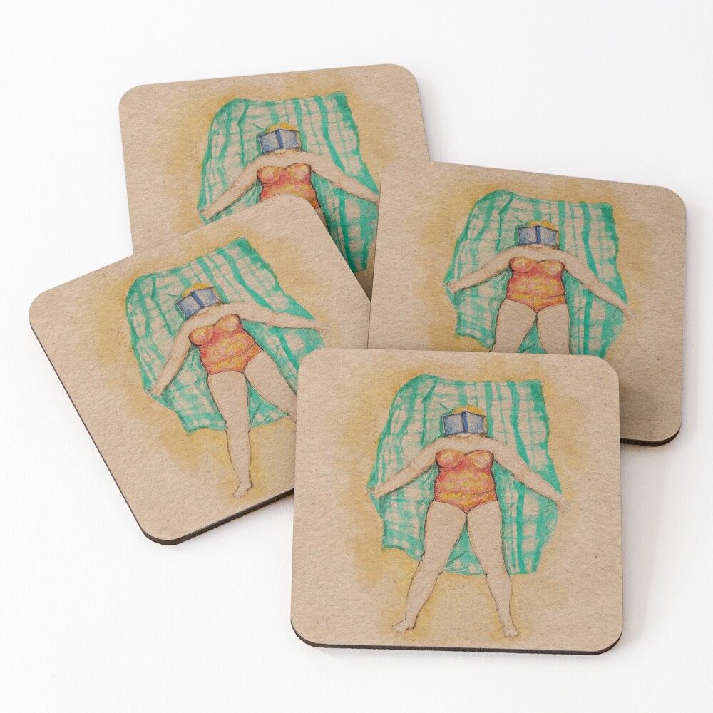 Item preview, Coasters (Set of 4) designed and sold by ANNETKY.