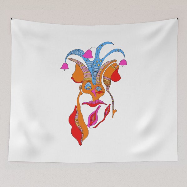Item preview, Jester clown colorful designed and sold by WRECZ.