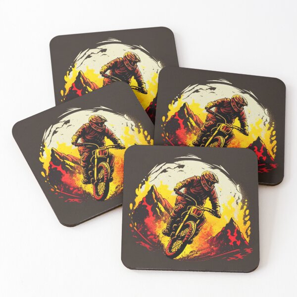 Item preview, Mountain biking through the woods designed and sold by YeKnot.