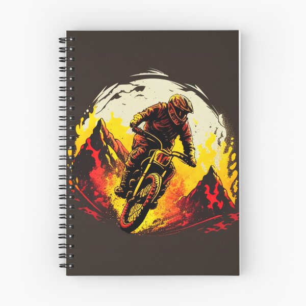 Item preview, Mountain biking through the woods designed and sold by YeKnot.