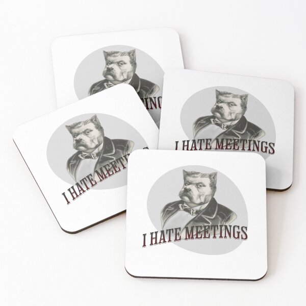 Item preview, I hate meetings designed and sold by Work life.