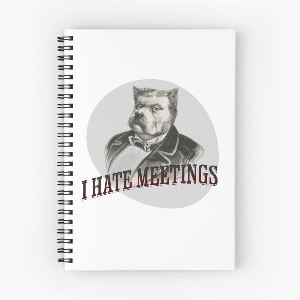 Item preview, I hate meetings designed and sold by Work life.