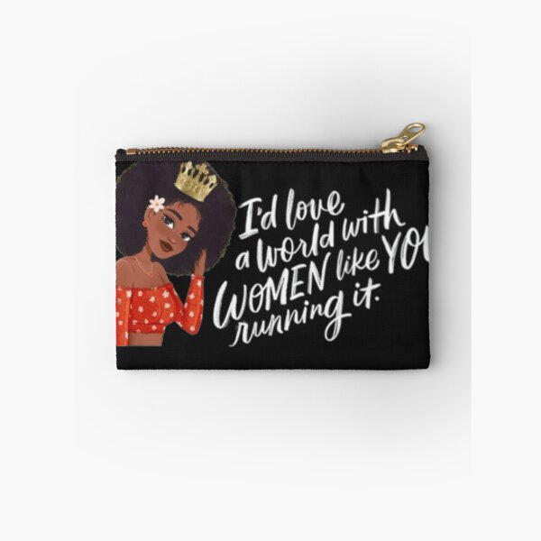 Item preview, Black Afro Queen Qoute designed and sold by Poetic4Passion.