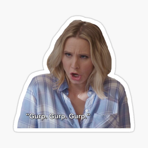 "Gurp Gurp" The Good Place Sticker