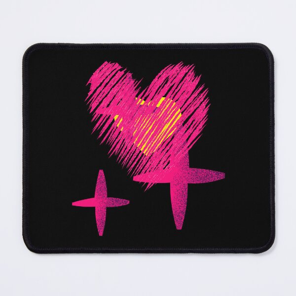 Item preview, Pink yellow heart. designed and sold by ConradoBullhead.