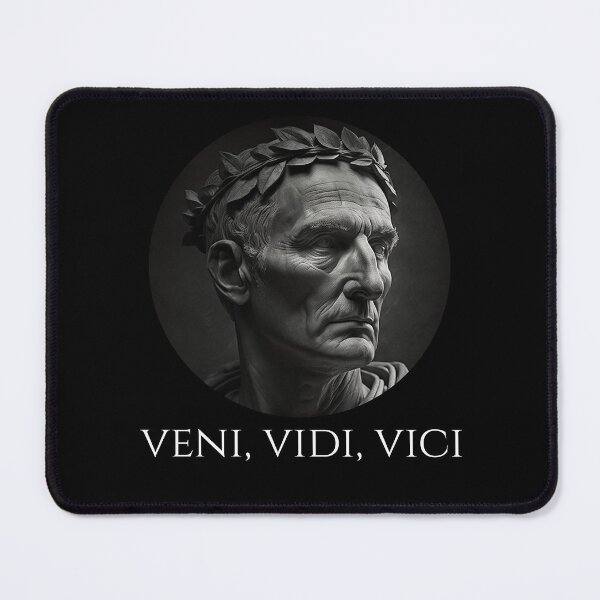 Item preview, Gaius Julius Caesar - Veni Vidi Vici - Latin Quote designed and sold by Styrman.