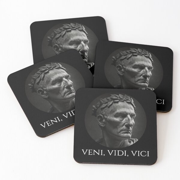 Item preview, Gaius Julius Caesar - Veni Vidi Vici - Latin Quote designed and sold by Styrman.