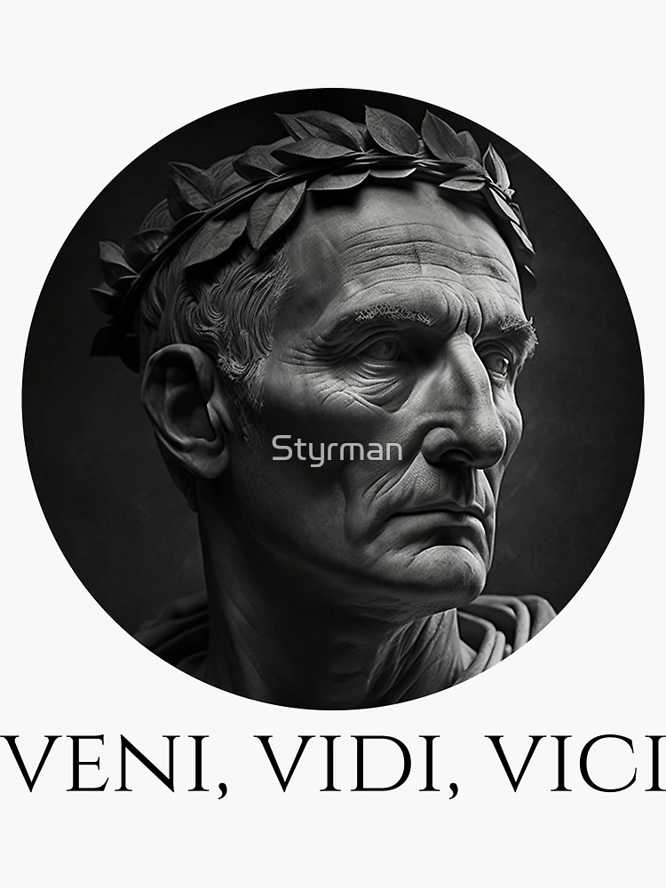 Idyoma - ⚔️🏔📈 Veni, vidi, vici is a Latin phrase popularly attributed to  Julius Caesar who, according to Appian, used the phrase in a letter to the  Roman Senate around 47 BC